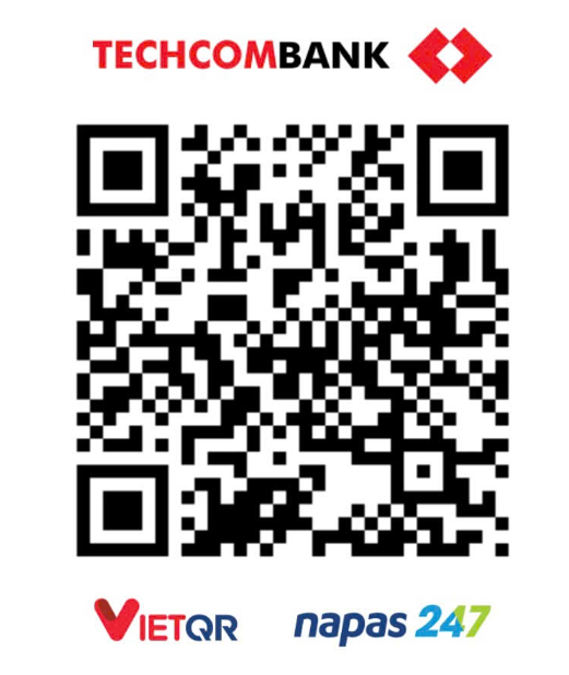 Mã QR để donate - Quét bằng app ngân hàng để ủng hộ tác giả